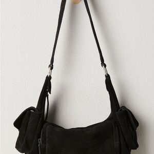We The Free People Siren Suede Shoulder Bag